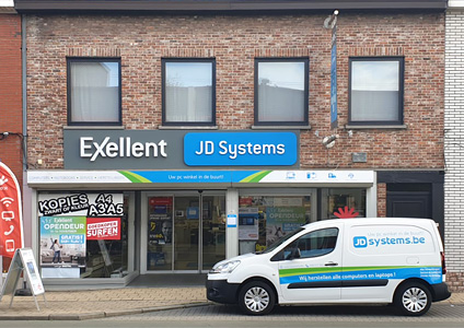 JD Systems computerwinkel in Menen
