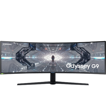 Samsung UltraWide Dual-Quad HD Curved Gaming Monitor Odyssey G9 LS49AG950NUXEN