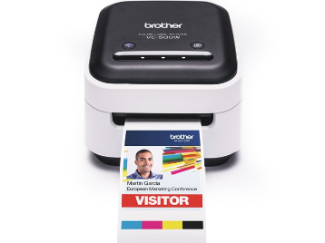 Brother VC-500W full-colour labelprinter